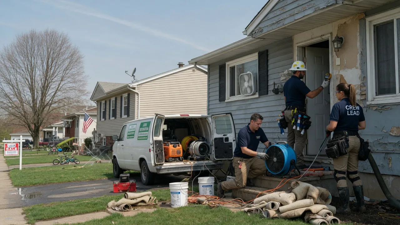 Flood Cleanup in Diamond City, AR near me