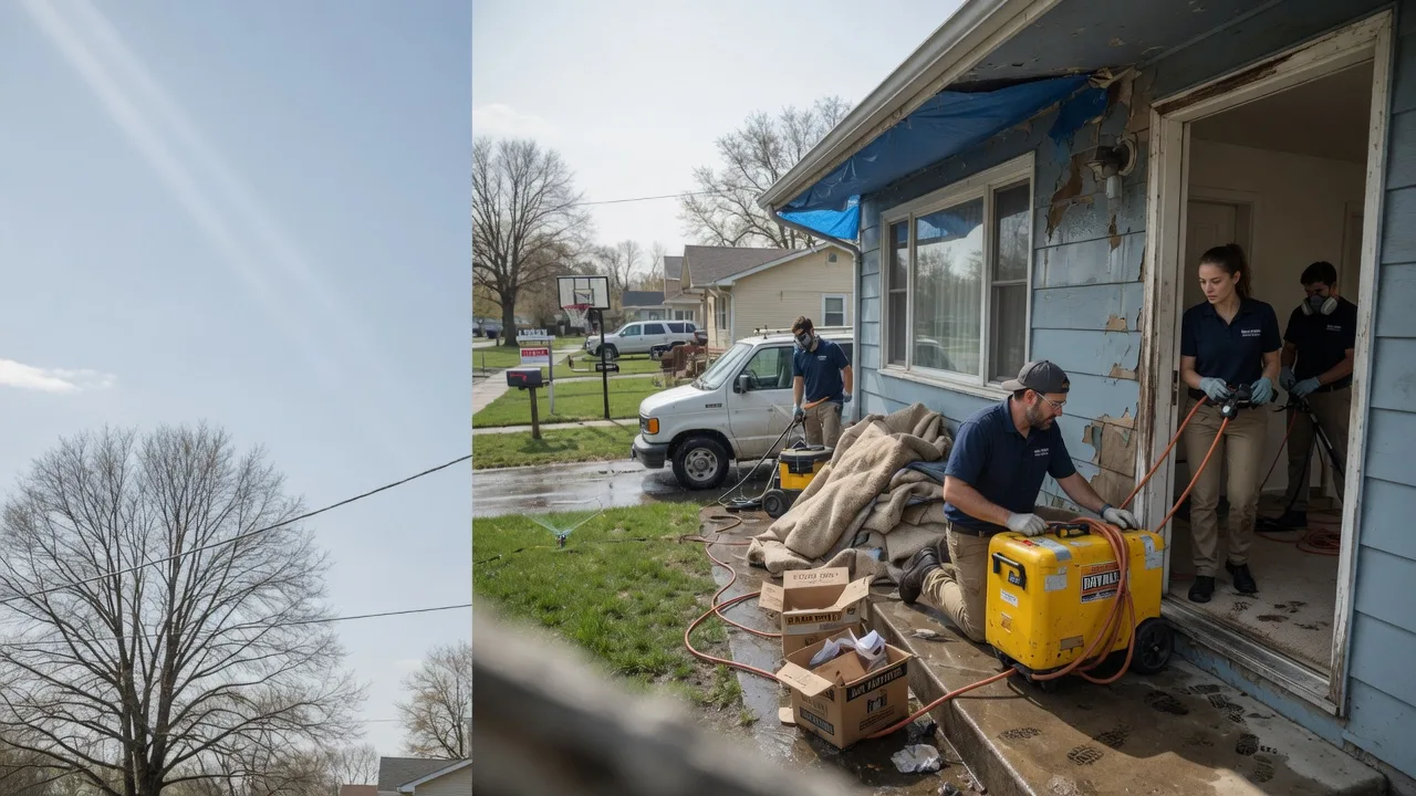 Basement Flood Cleanup in Diamond City, AR near me
